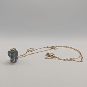 J Crew Elephant Pendant Necklace